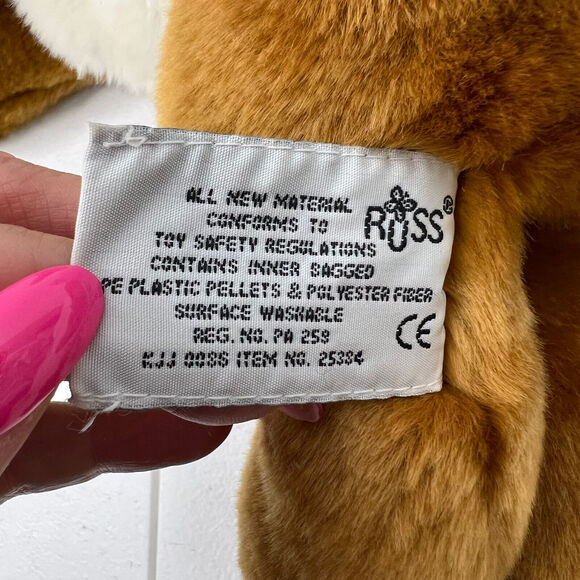 Russ Yomiko Bengal Tiger Realistic Classic Plush Brown Jungle Cat Stuffed Animal - Picture 10 of 11